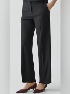 Theory Black Classic Straight Pant ~ 0